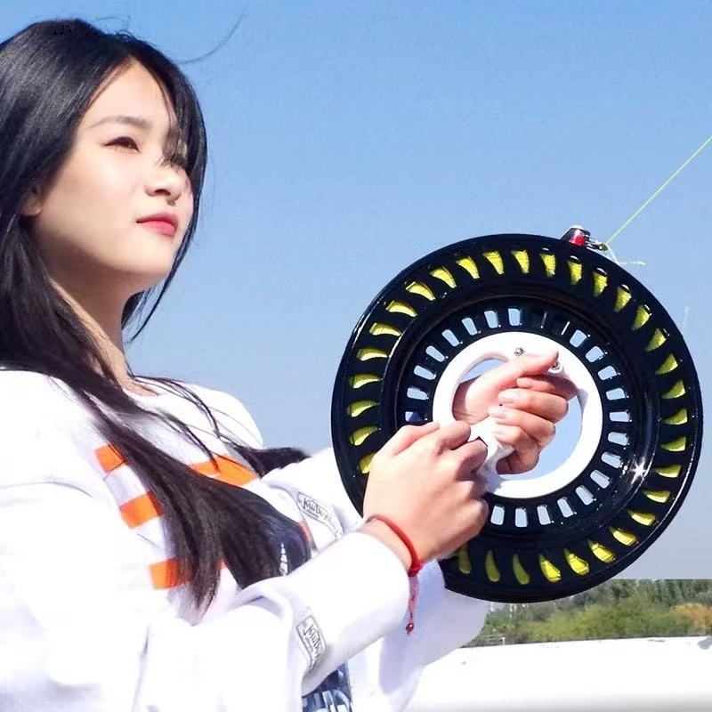 Kite Surf Bar Control - เด็กขนาดใหญ่Kite Reel ABS Kiteล้อเกมกลางแจ้งของเล่นสนุกKite String Lineขนาดใหญ่Kiteของเล่นกลางแจ้งKitesurf