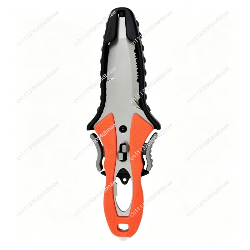 Dive Knife Titanium - เครื่องตัดเชือกกลางแจ้งเคลือบไทเทเนียมอุปกรณ์ดำน้ำอเนกประสงค์แบบพกพา