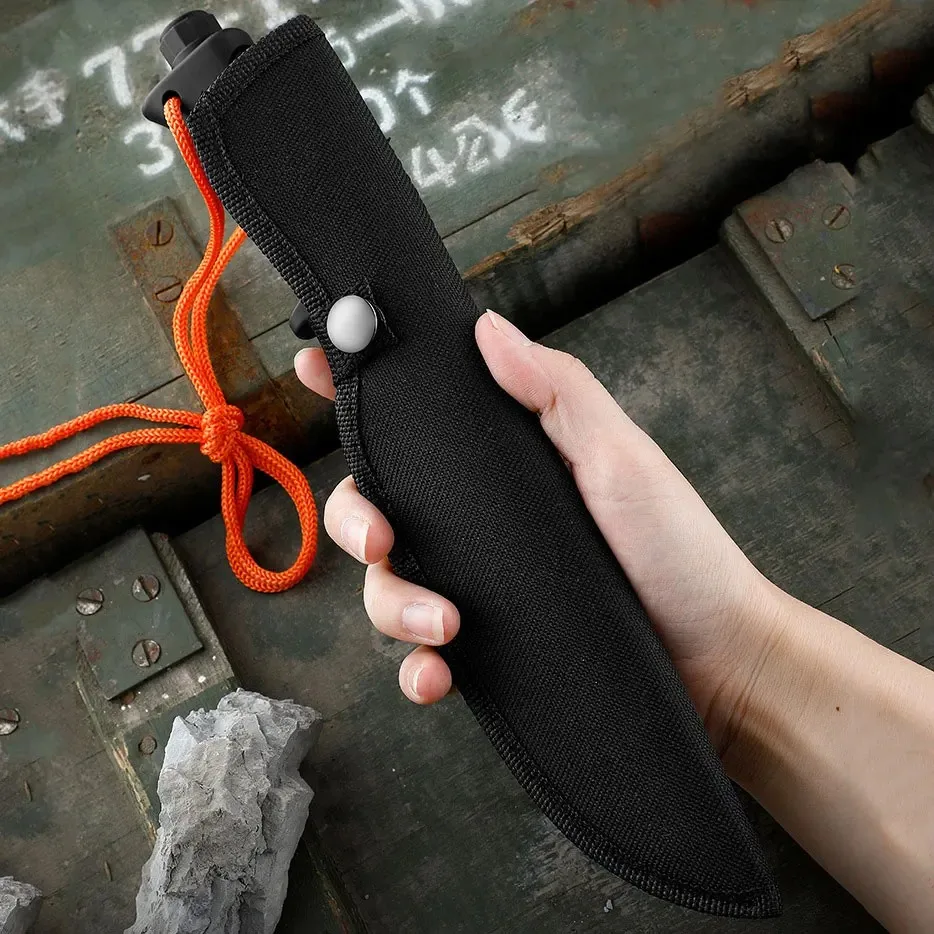 Dive Knife Titanium - มีดพกพา EDC ใบตาย แข็งแรงสูง ใช้งานได้หลากหลาย เหมาะสำหรับตั้งแคมป์และเอาตัวรอด