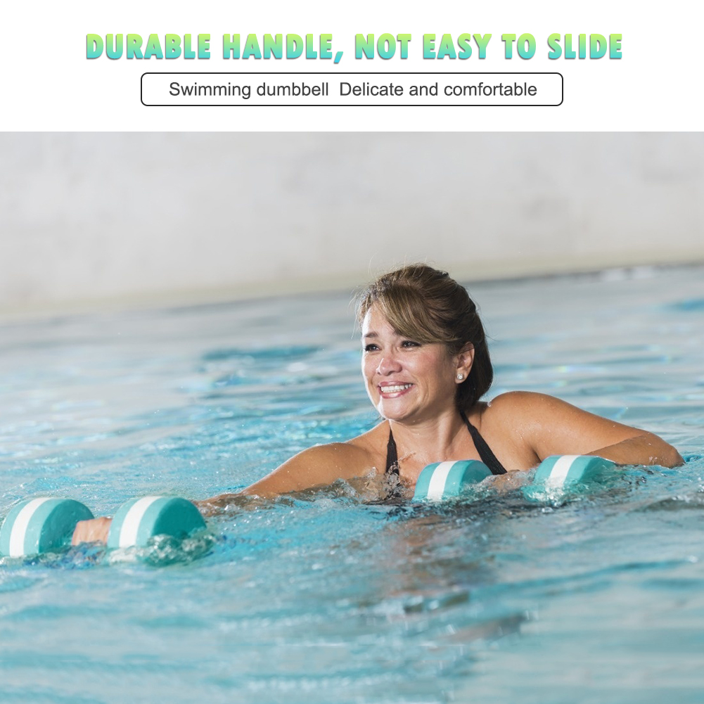 ดัมเบลคุณภาพสูง 2 ชิ้น อุปกรณ์ - Aquatic Aerobics บทวิจารณ์และราคา