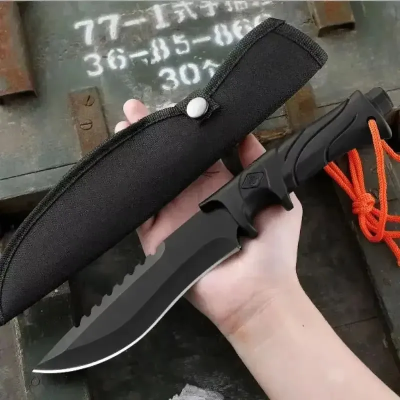 มีดใบตายตรง ความแข็งสูง อเนกปร - Dive Knife Titanium บทวิจารณ์และราคา