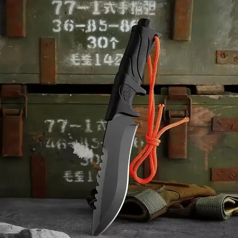 มีดใบตายตรง ความแข็งสูง อเนกปร - Dive Knife Titanium บทวิจารณ์และราคา