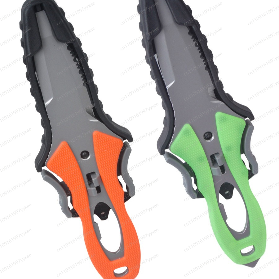 มีดกู้ภัยทางน้ำ เครื่องตัดเชือ - Dive Knife Titanium บทวิจารณ์และราคา