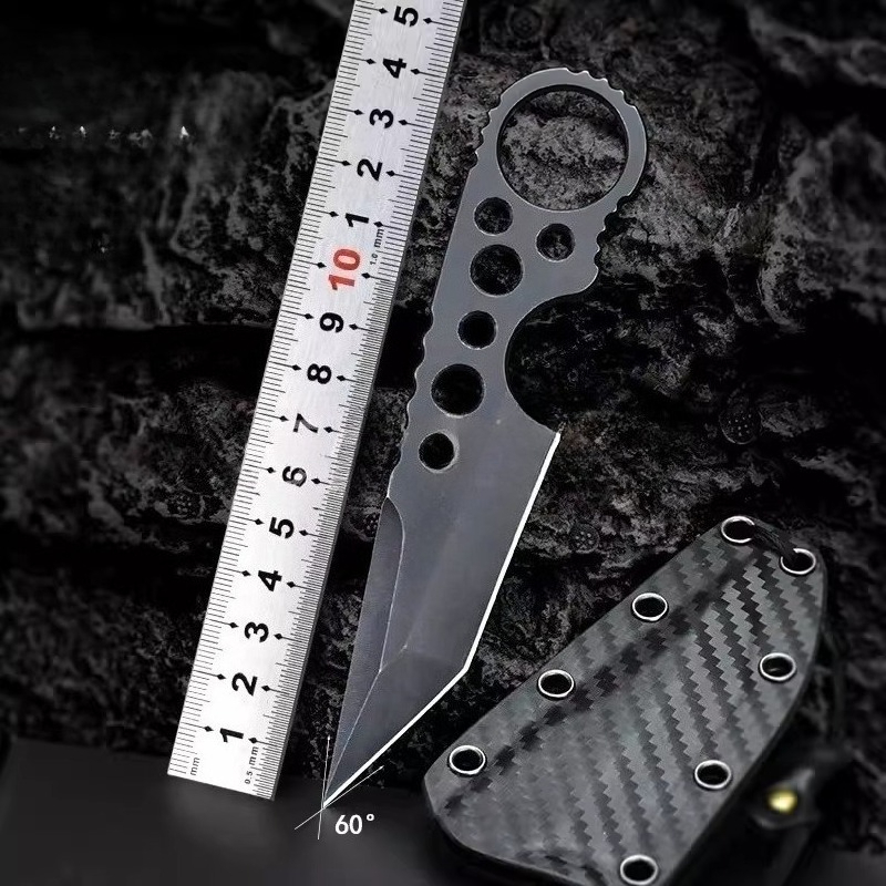 มีดตรงขนาดเล็ก 440c พร้อมปลอก  - Dive Knife Titanium บทวิจารณ์และราคา