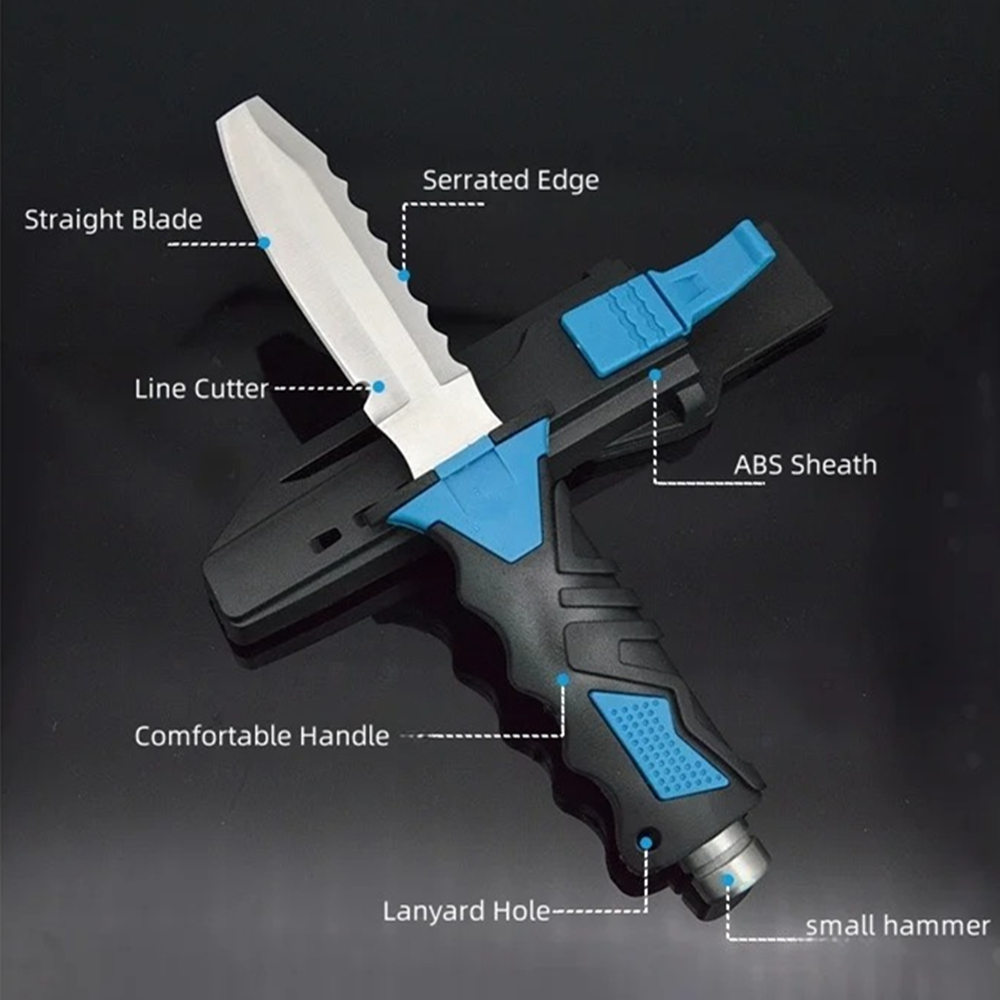 มีดดำน้ำกู้ภัยสำหรับหน่วยดับเพ - Dive Knife Titanium บทวิจารณ์และราคา
