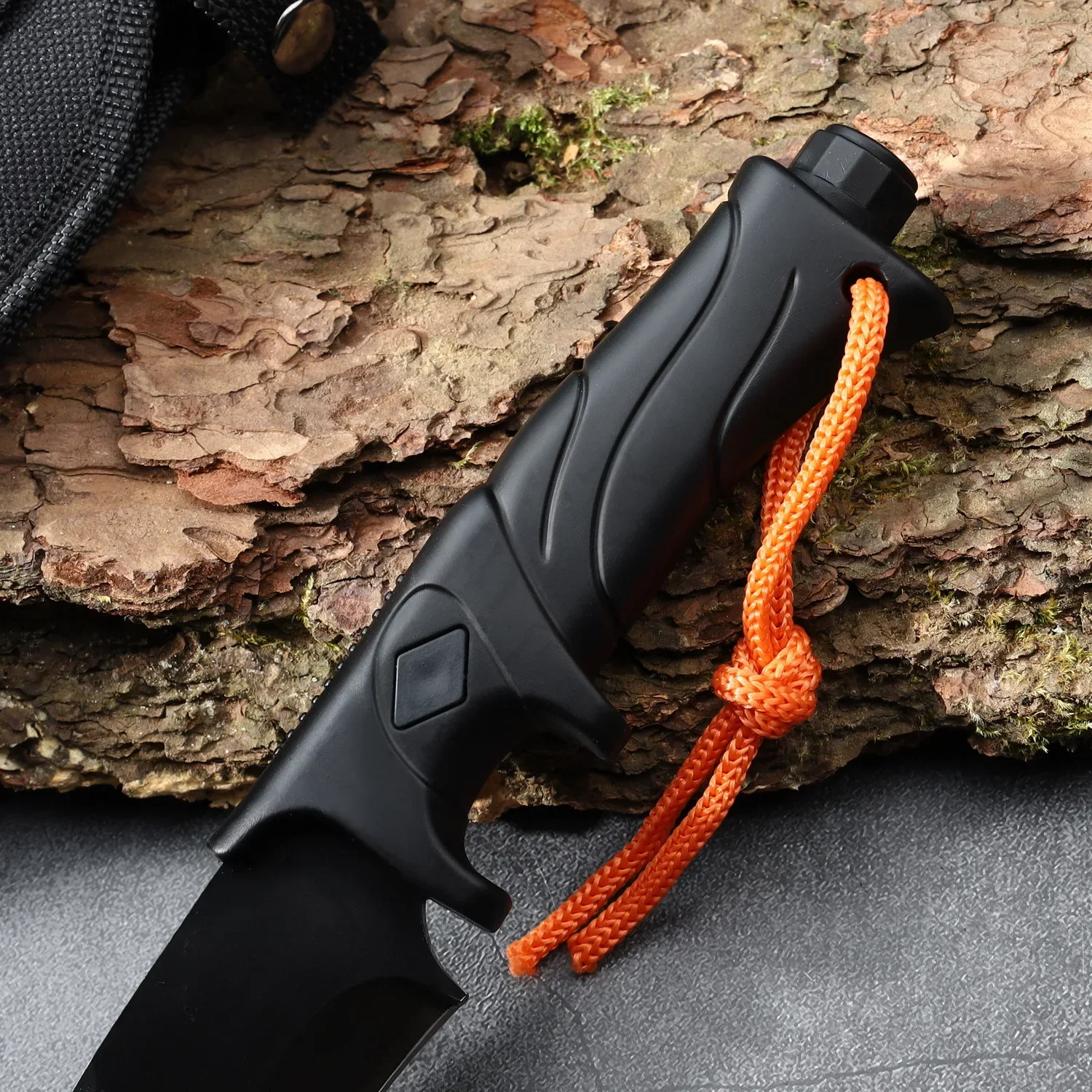 มีดพกพา EDC ใบตาย แข็งแรงสูง ใ - Dive Knife Titanium บทวิจารณ์และราคา