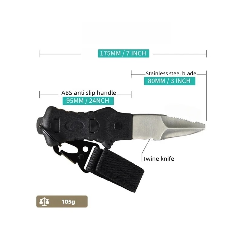 มีดกู้ภัยทางน้ำกลางแจ้ง, เครื่ - Dive Knife Titanium บทวิจารณ์และราคา