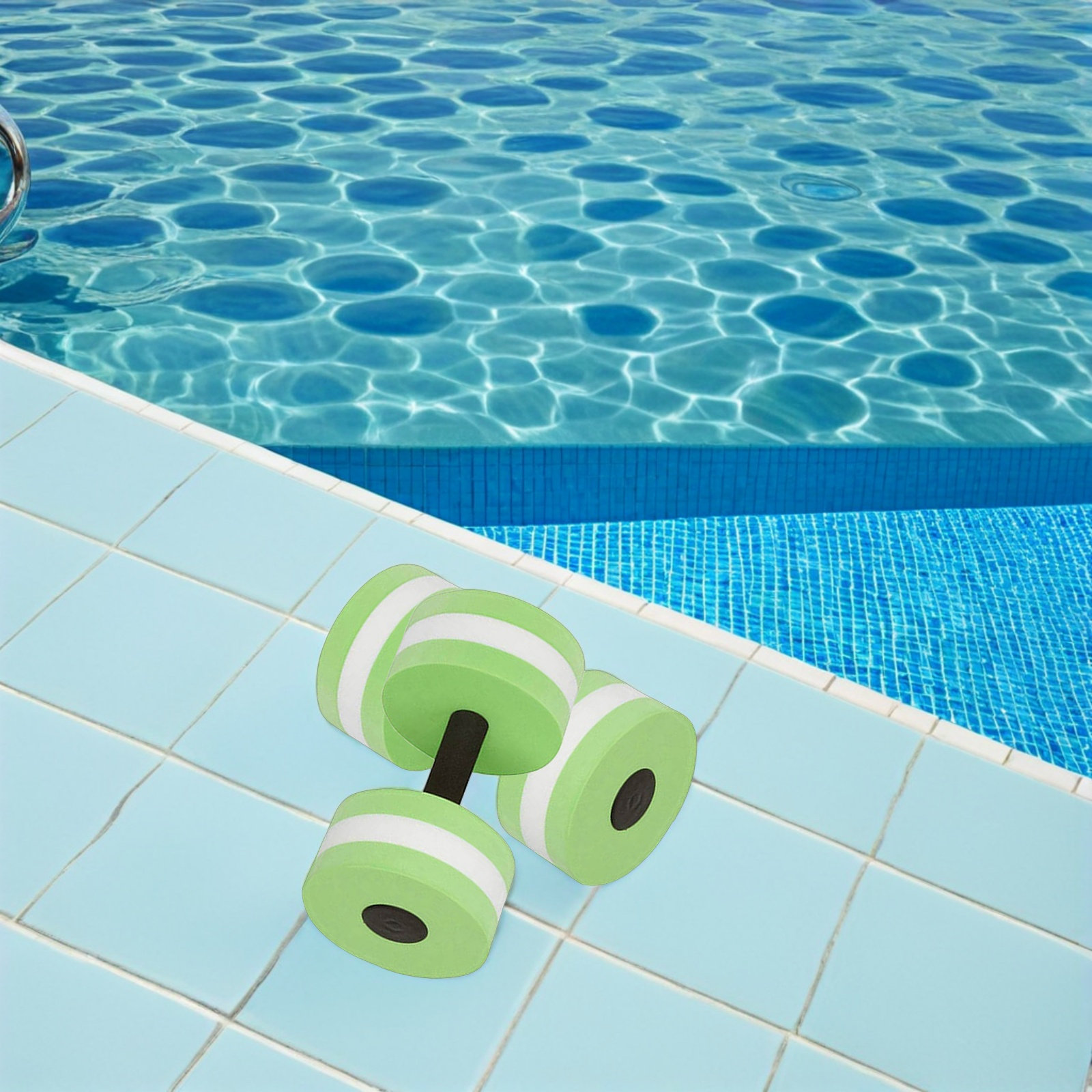 ดัมเบลโฟม EVA 2 ชิ้น สำหรับออก - Aquatic Aerobics บทวิจารณ์และราคา