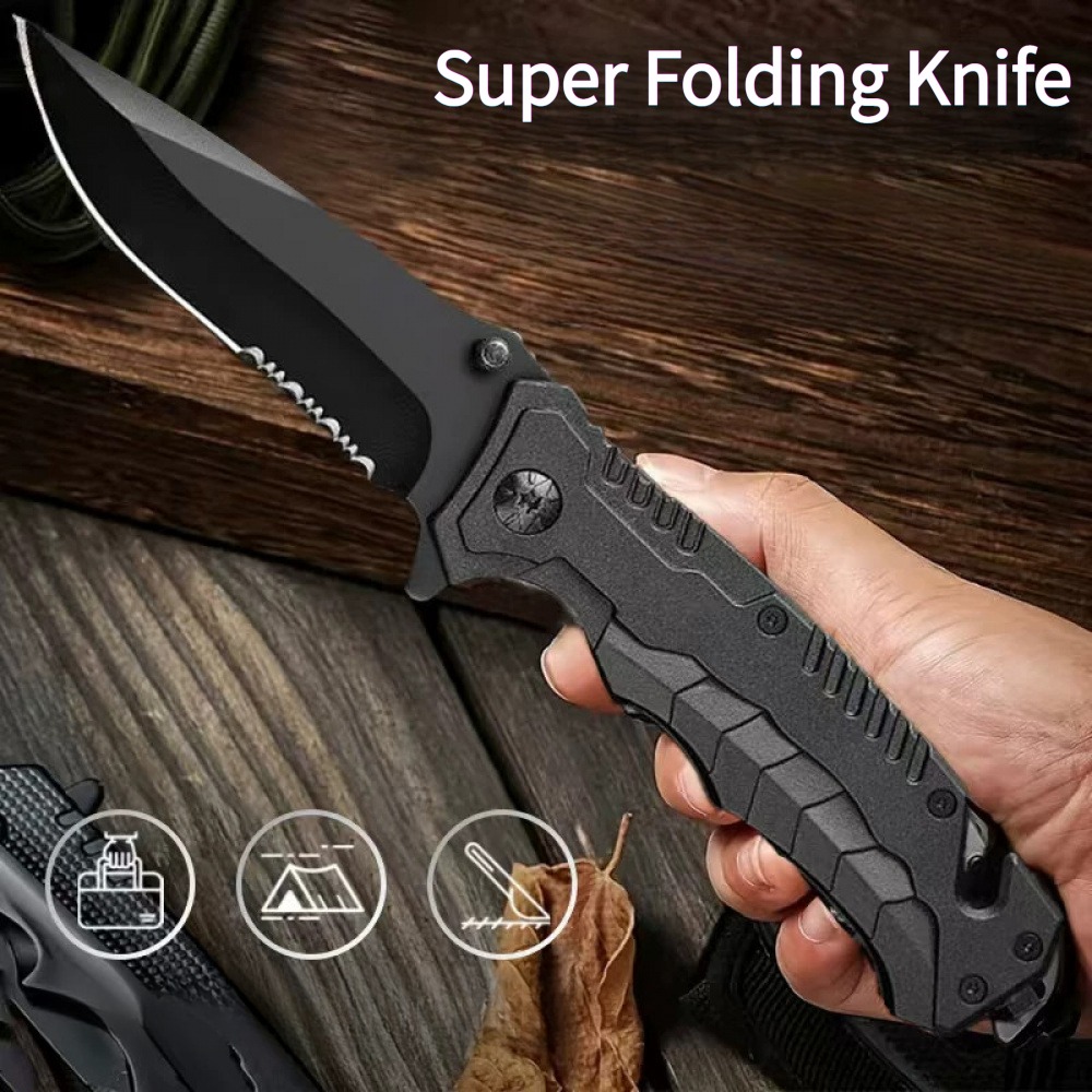มีดพับพกพาสำหรับใช้งานกลางแจ้ง - Dive Knife Titanium บทวิจารณ์และราคา
