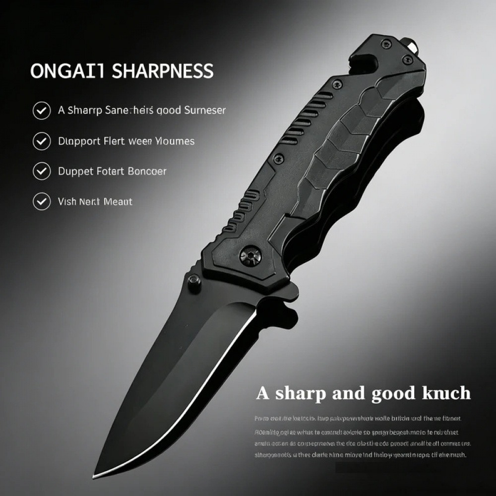 มีดพับพกพาสำหรับใช้งานกลางแจ้ง - Dive Knife Titanium บทวิจารณ์และราคา