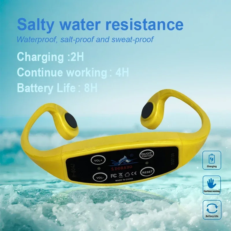 กีฬาทางน้ํา H904 หูฟังการนํากร - Aquatic Sports Equipment บทวิจารณ์และราคา