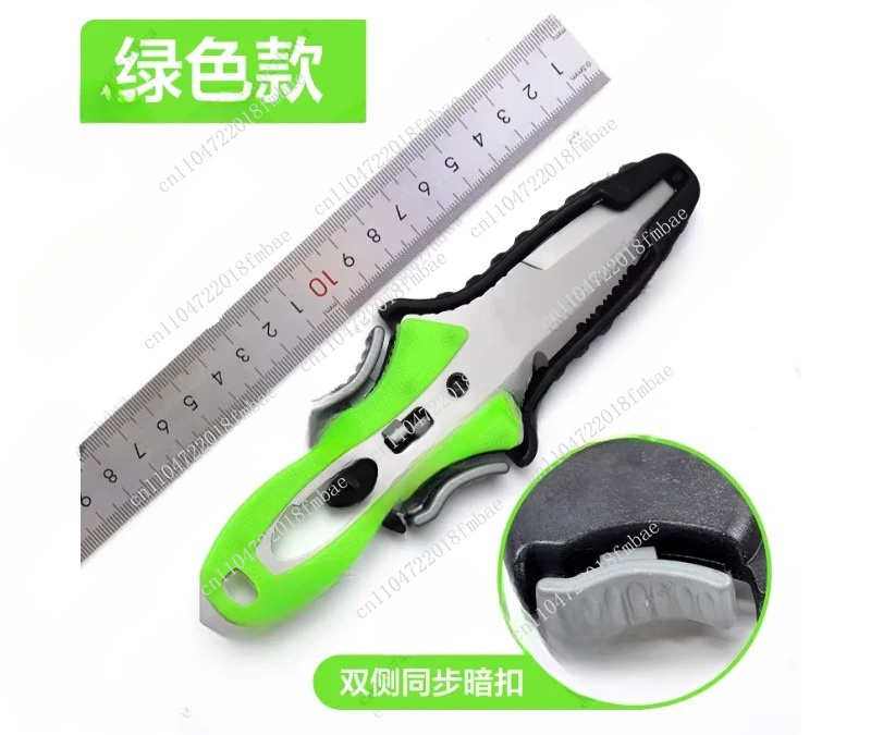 เครื่องตัดเชือกกลางแจ้งเคลือบไ - Dive Knife Titanium บทวิจารณ์และราคา